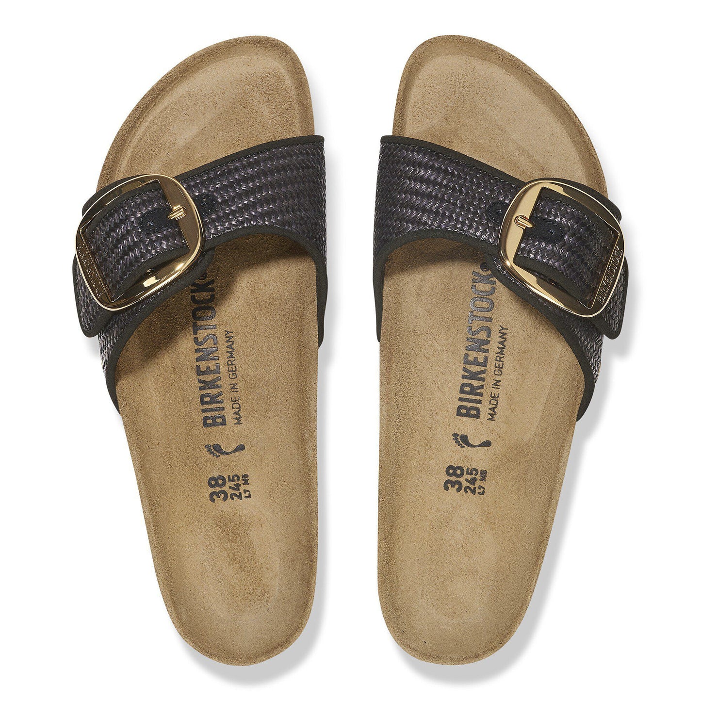 Madrid Big Buckle Raffia - Image 5