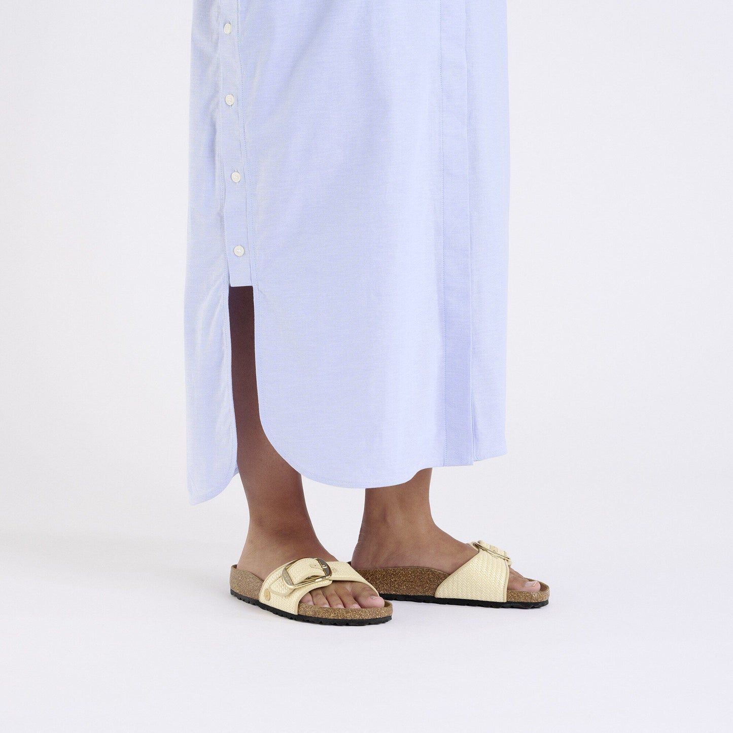 Madrid Big Buckle Raffia - Image 2