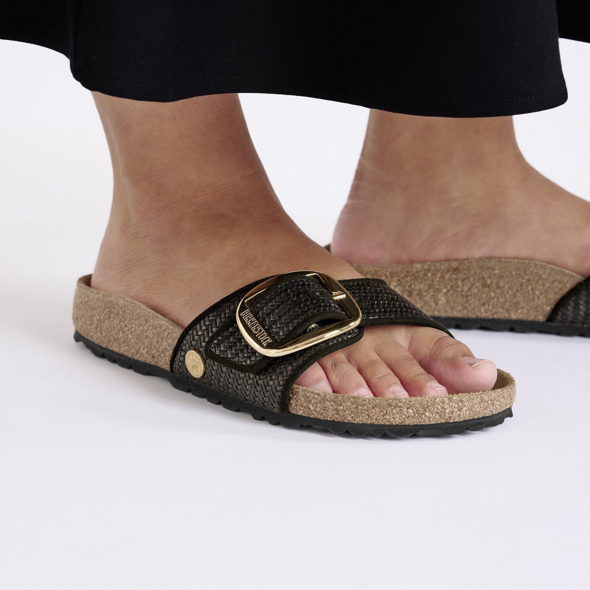 Madrid Big Buckle Raffia - Image 3