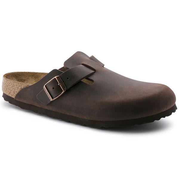 BIRKENSTOCK Boston Habana Oiled Leather Outlet Store