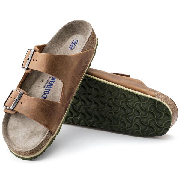 BIRKENSTOCK Arizona Soft Footbed Antik Brown Oiled Leather Outlet Store