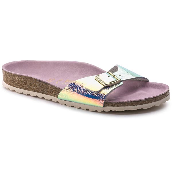 BIRKENSTOCK Madrid Lux Ombre Pearl Silver Orchid Leather Outlet Store