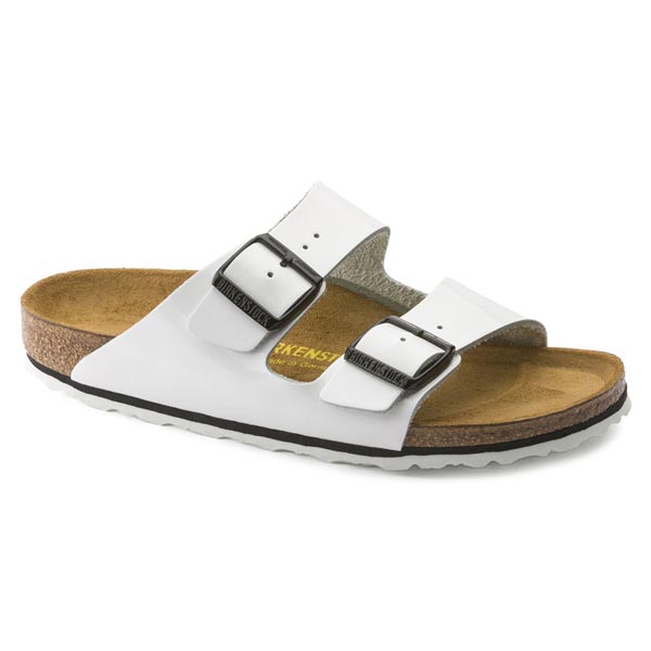 BIRKENSTOCK Arizona White Patent Leather Outlet Store