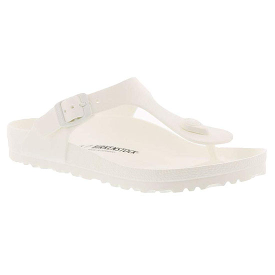 Birkenstock Essentials Unisex Gizeh EVA Sandals White