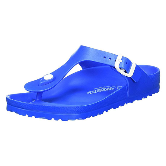 Birkenstock Essentials Unisex Gizeh EVA Sandals Scuba Blue