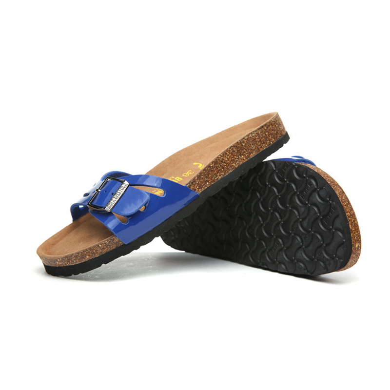 2018 Birkenstock 054 Leather Sandal blue
