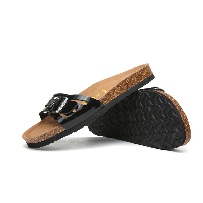 2018 Birkenstock 055 Leather Sandal black
