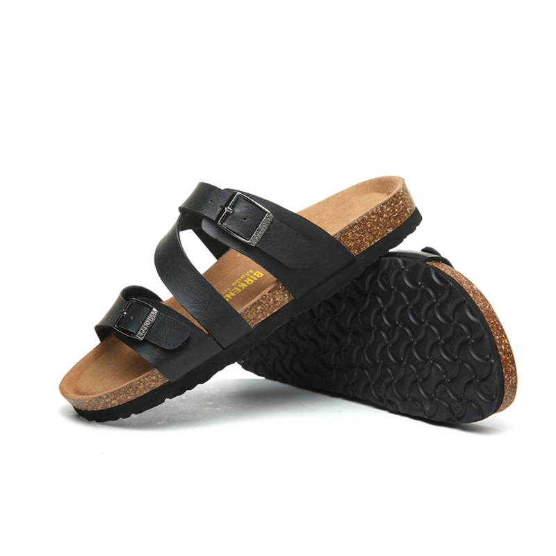 2018 Birkenstock 058 Leather Sandal black