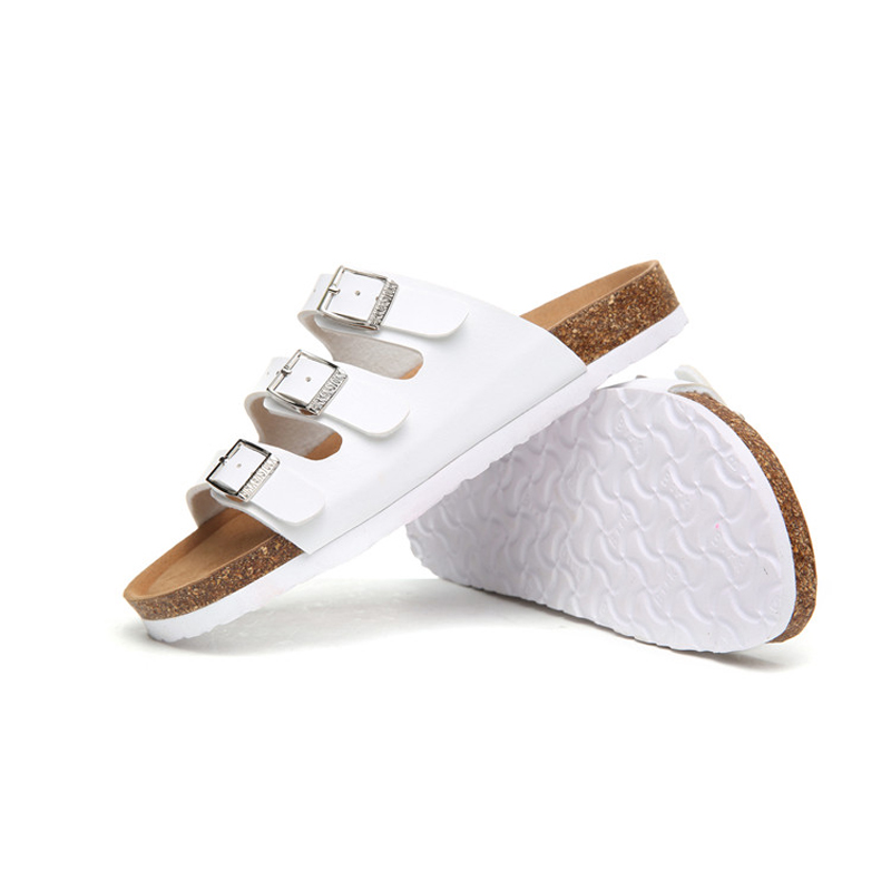 2018 Birkenstock 062 Leather Sandal white