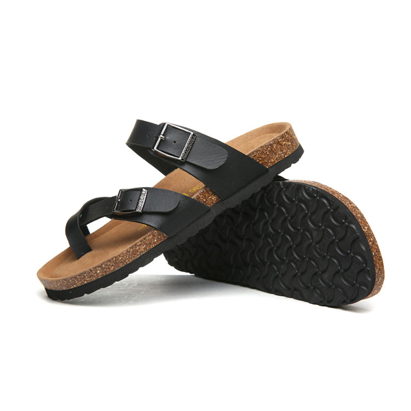 2018 Birkenstock 066 Leather Sandal black