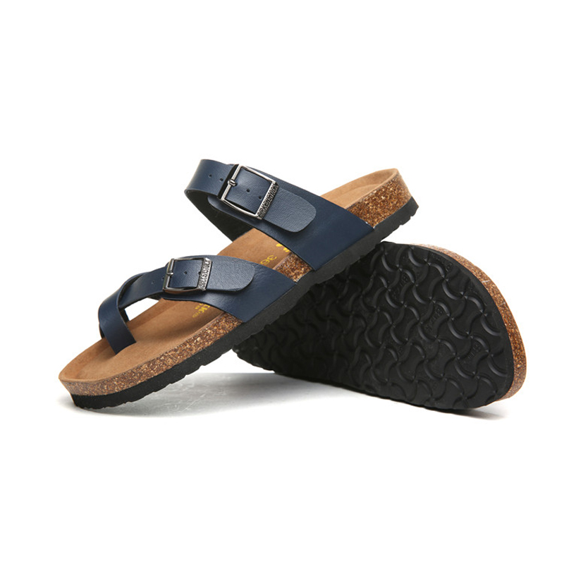 2018 Birkenstock 067 Leather Sandal blue