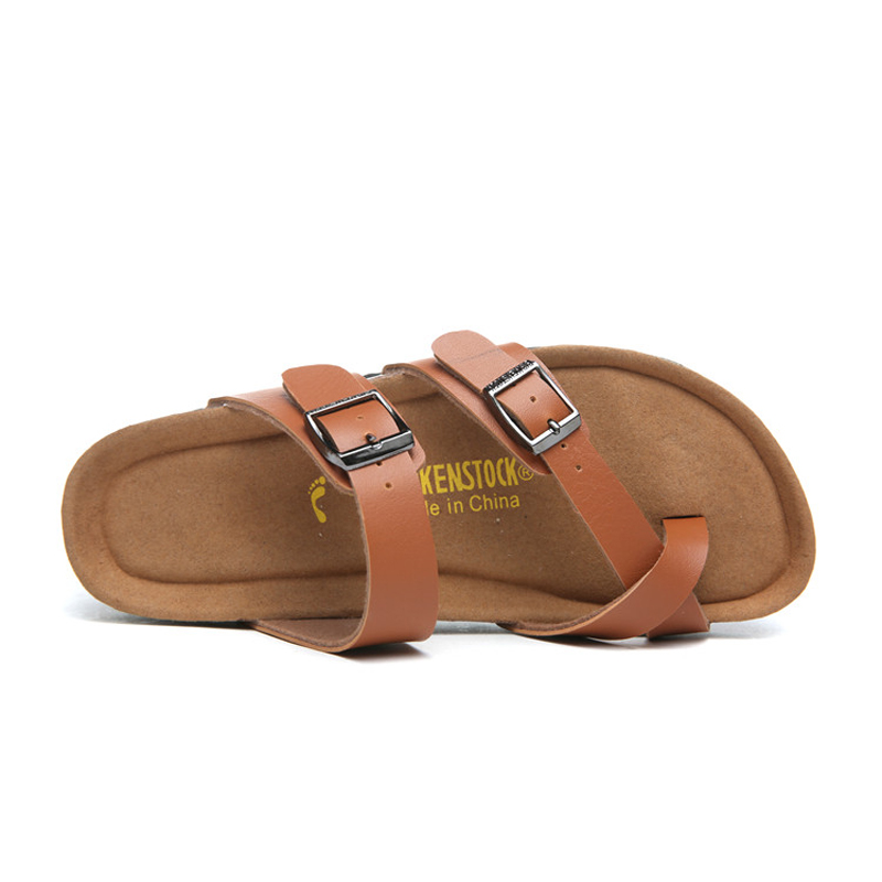 2018 Birkenstock 069 Leather Sandal Light Brown