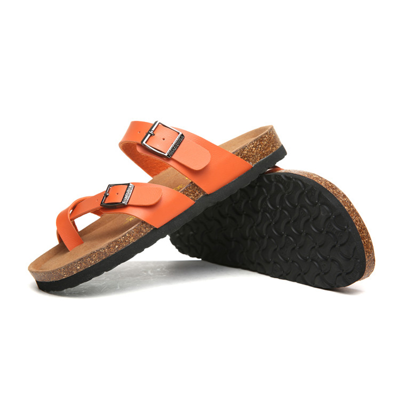 2018 Birkenstock 070 Leather Sandal Orange