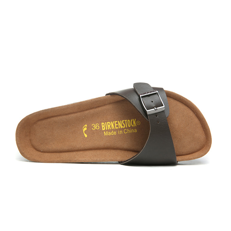 2018 Birkenstock 074 Leather Sandal Dark brown