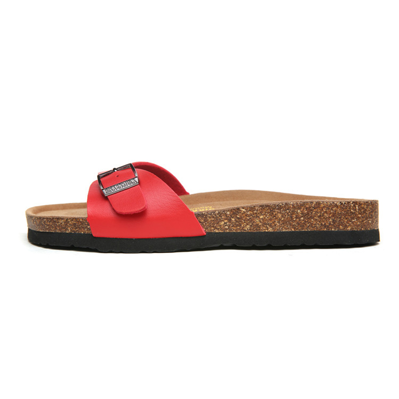 2018 Birkenstock 076 Leather Sandal red