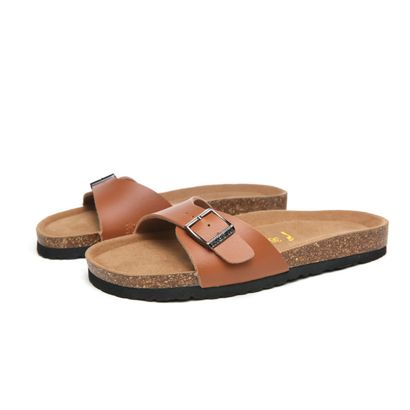 2018 Birkenstock 079 Leather Sandal Light Brown