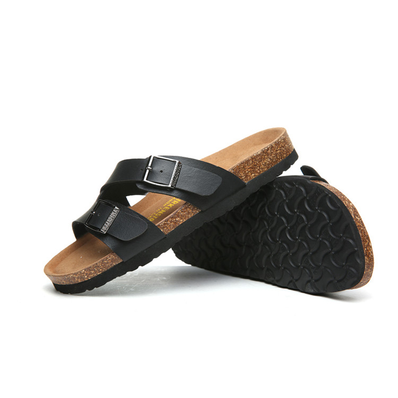 2018 Birkenstock 081 Leather Sandal black