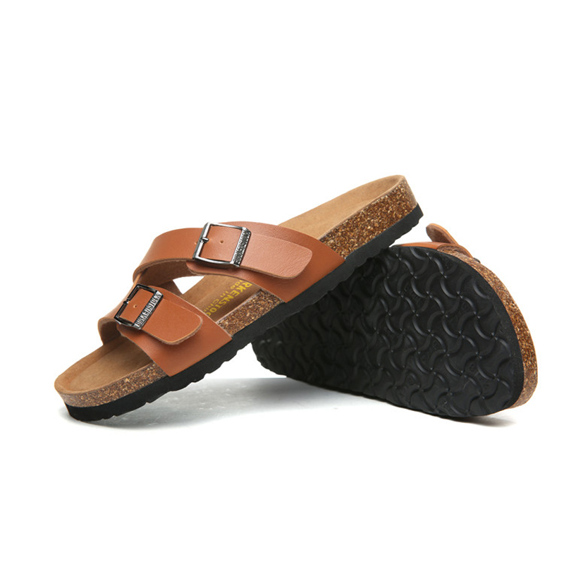 2018 Birkenstock 082 Leather Sandal Orange