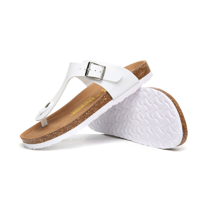 2018 Birkenstock 085 Leather Sandal white