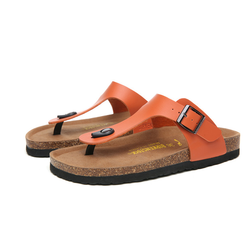 2018 Birkenstock 091 Leather Sandal Orange