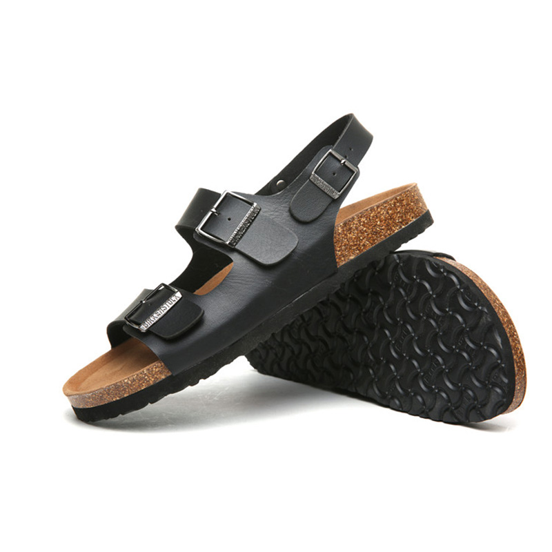 2018 Birkenstock 001 Leather Sandal Black