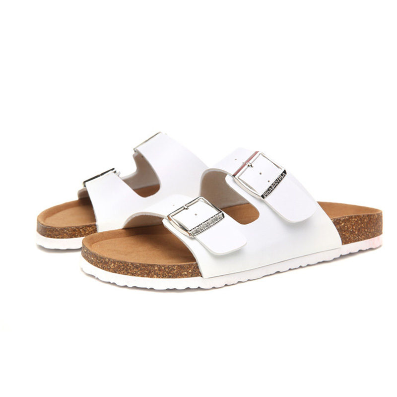 2018 Birkenstock 004 Leather Sandal white