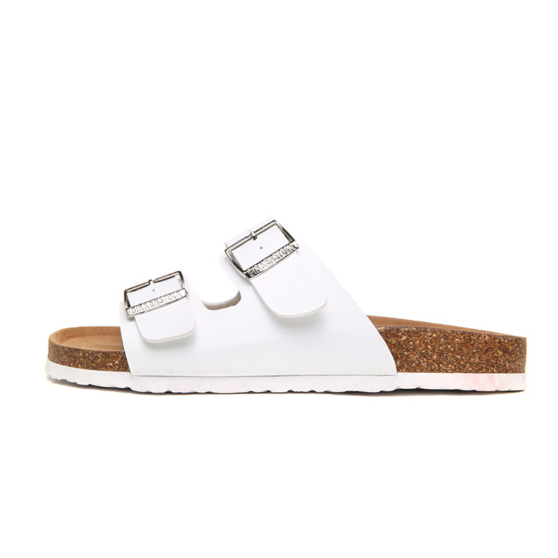 2018 Birkenstock 004 Leather Sandal white