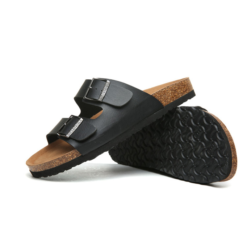 2018 Birkenstock 008 Leather Sandal black