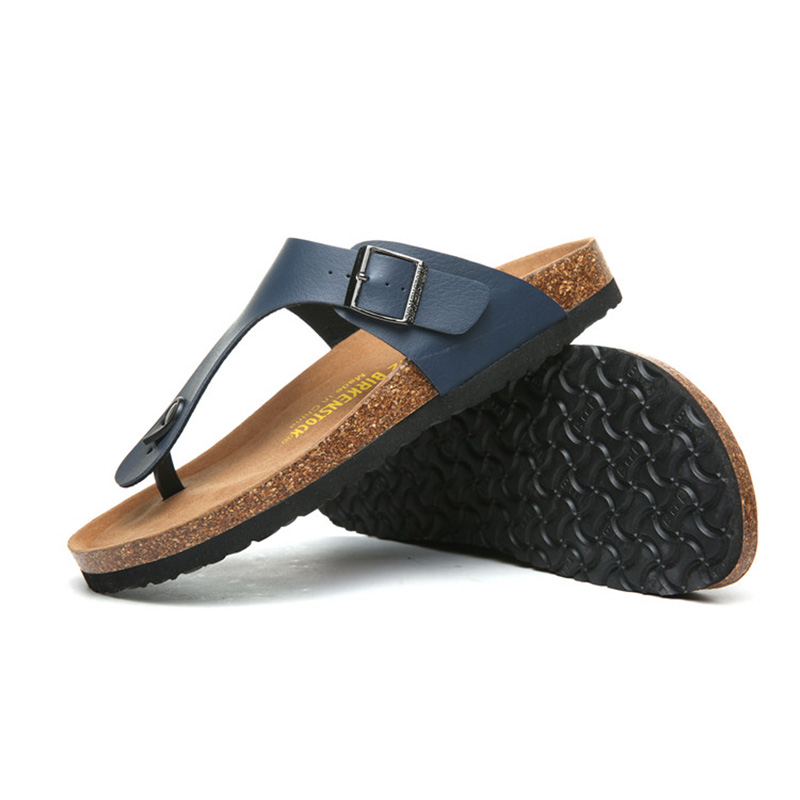 2018 Birkenstock 009 Leather Sandal blue