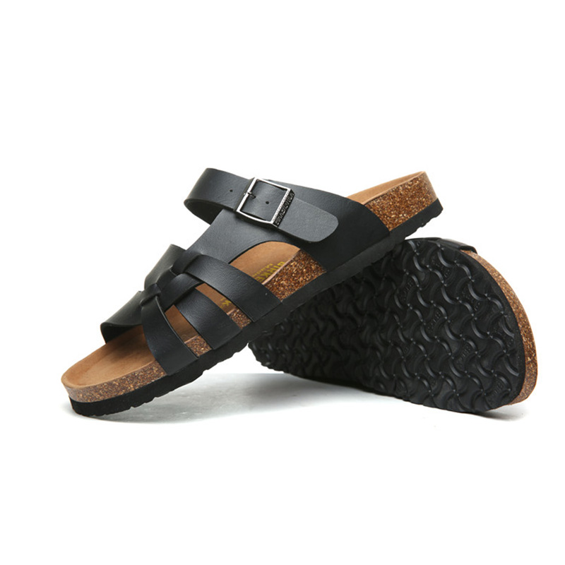 2018 Birkenstock 021 Leather Sandal black