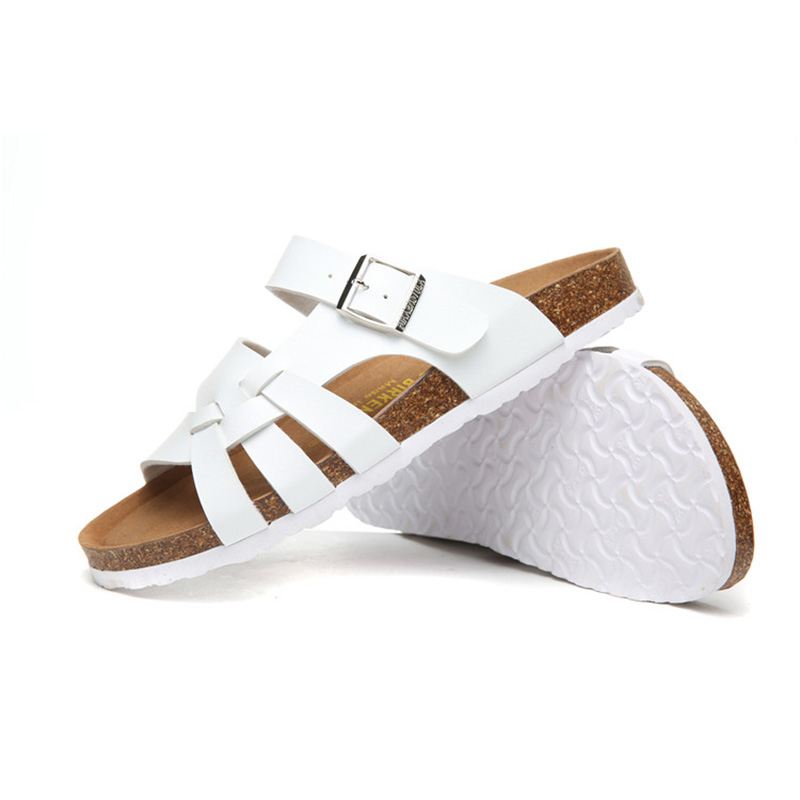 2018 Birkenstock 022 Leather Sandal white