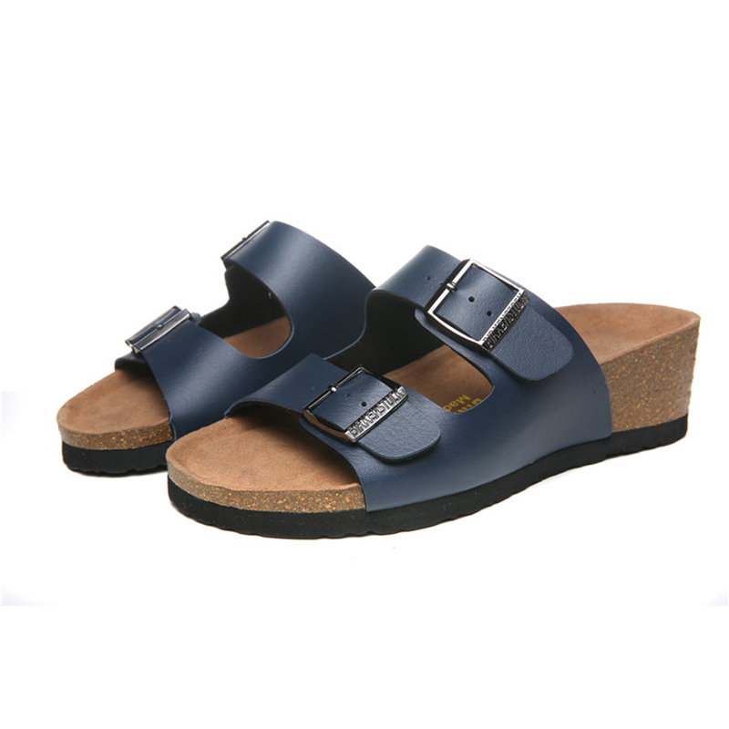 2018 Birkenstock 135 Leather Sandal blue