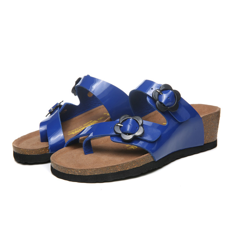 2018 Birkenstock 153 Leather Sandal blue