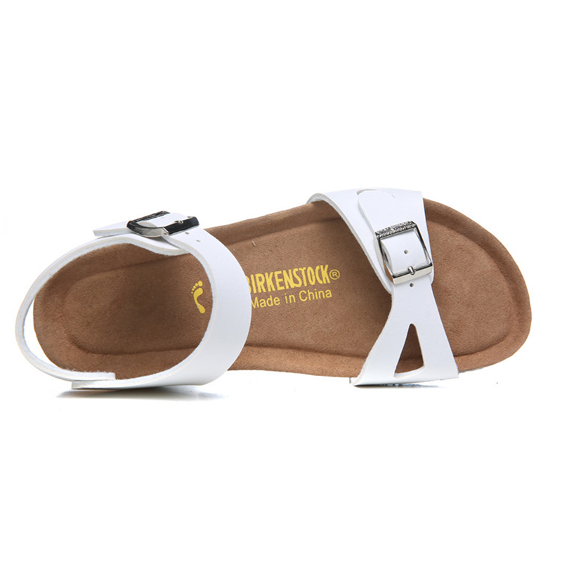 2018 Birkenstock 161 Leather Sandal white